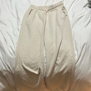 Puma Cream Lounge Sweatpants